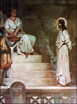 Pilate washes his hands