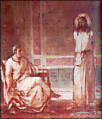 Pilate interrogates the Lord
