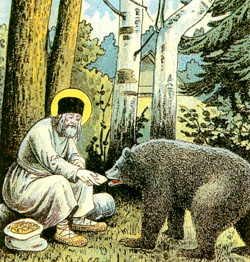 St. Seraphim’s bear