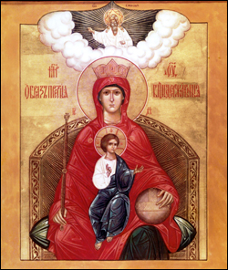 Icon of the “Sovereign” Theotokos
