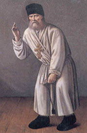 St. Seraphim in his customary clothes 