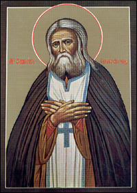 St. Seraphim of Sarov.