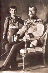 The Tsar and the Tsarevich. 