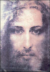 The earthly visage of our Saviour, reconstructed from the Shroud of Turin.