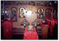 New iconostasis.